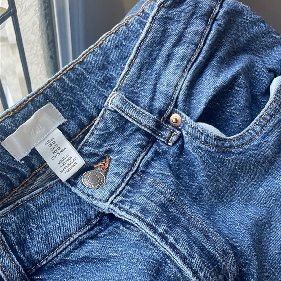 H&M Blue Flare & Wide Leg Jeans - Picture 7 of 10